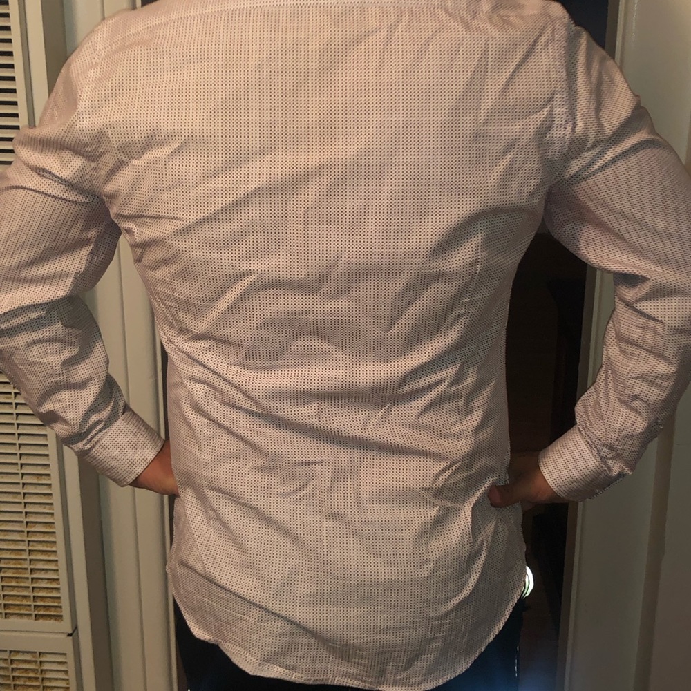 Men's extra slim fit Express shirt size L - Picture 4 of 6